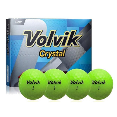 balles de golf crystal verte